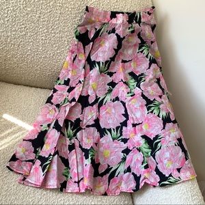 French Connection floral midi dress
